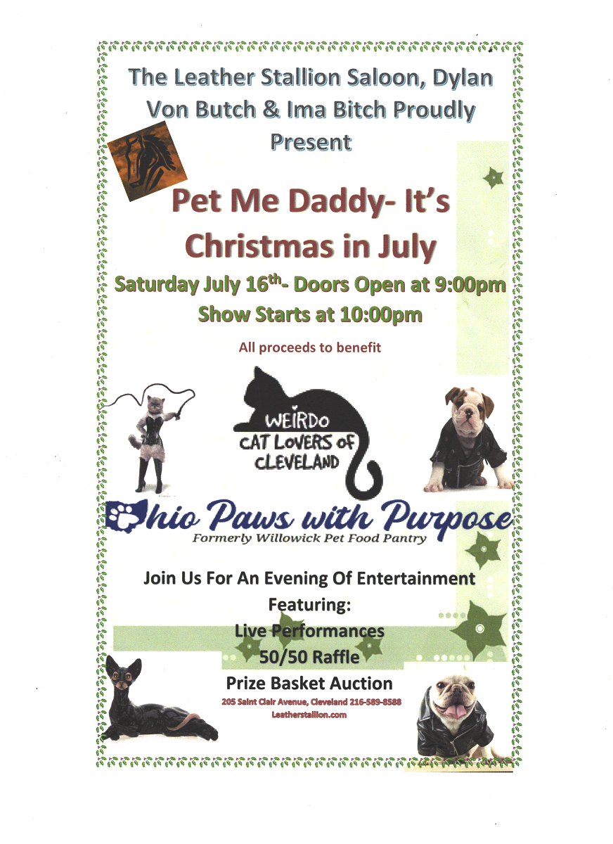 Pet Me Daddy Christmas in July Show