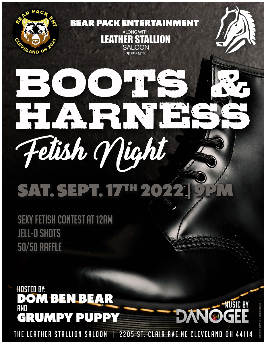 Boots and Harnesses Fetish Night