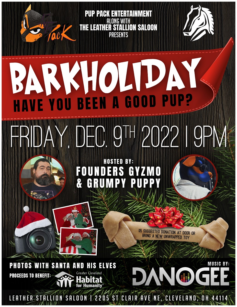 Bark Holiday Puppy Party